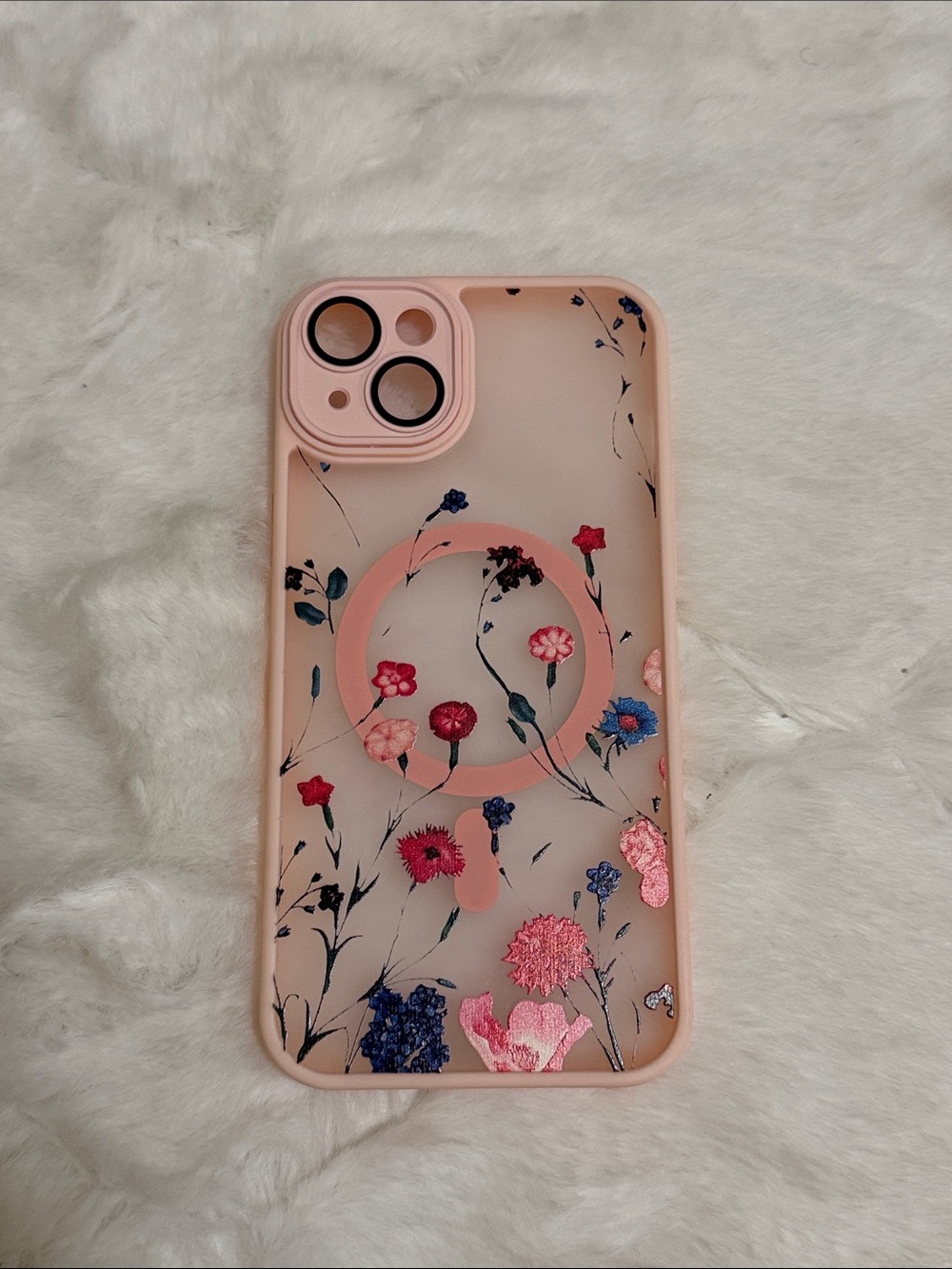 New iPhone 15 Plus Floral Case